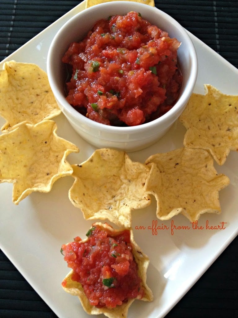 Easy to make Dump Salsa - Dump it in the blender and you're done!