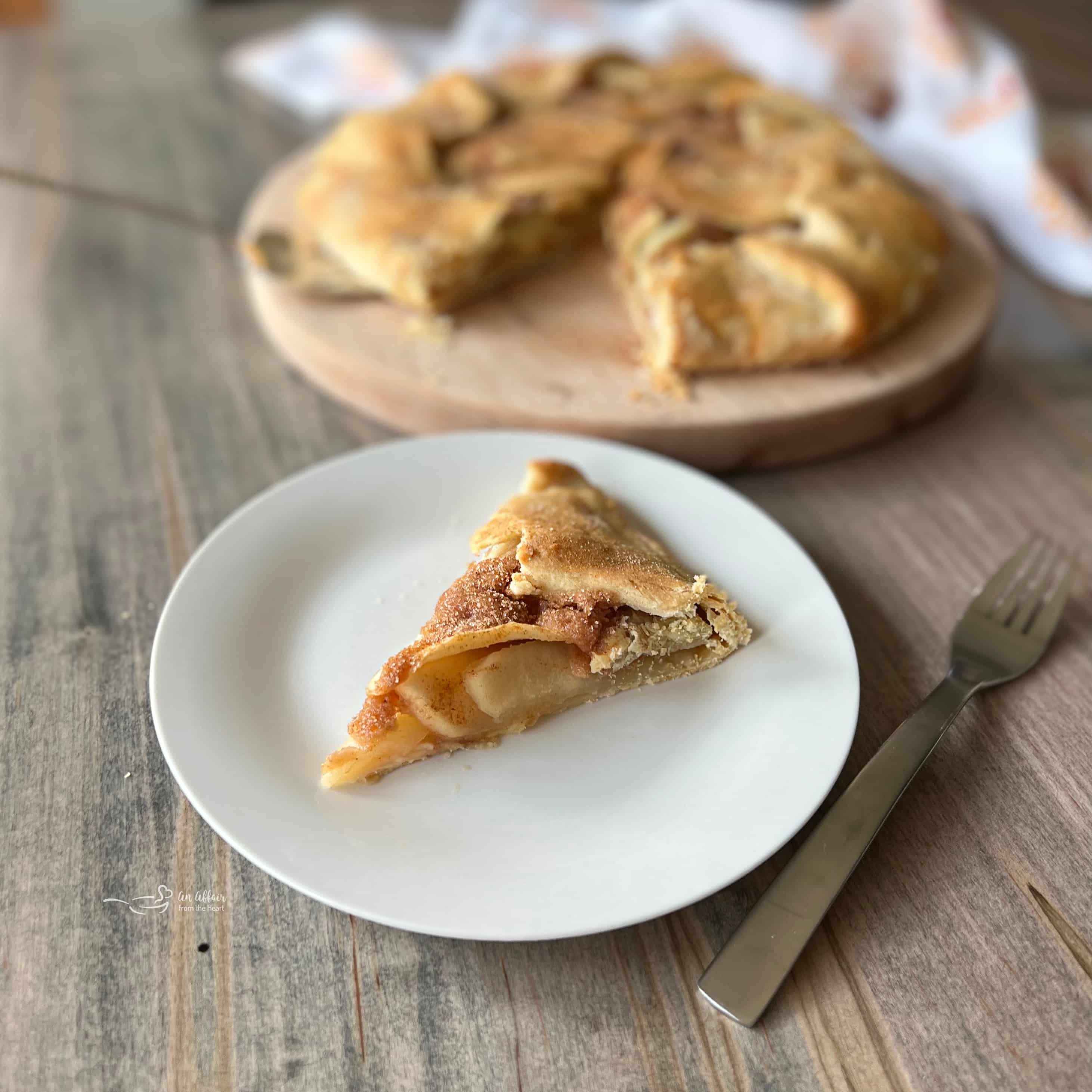 Apple Crostata (Rustic Apple Pie)