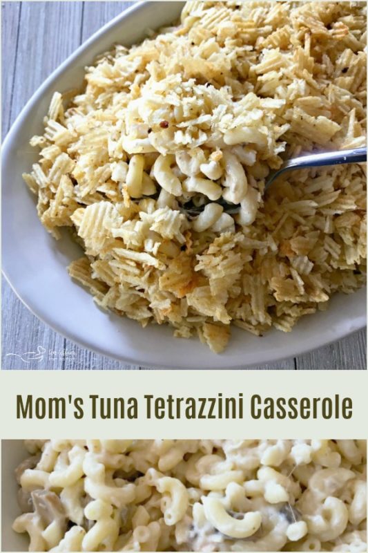 Mom's Tuna Tetrazzini Casserole