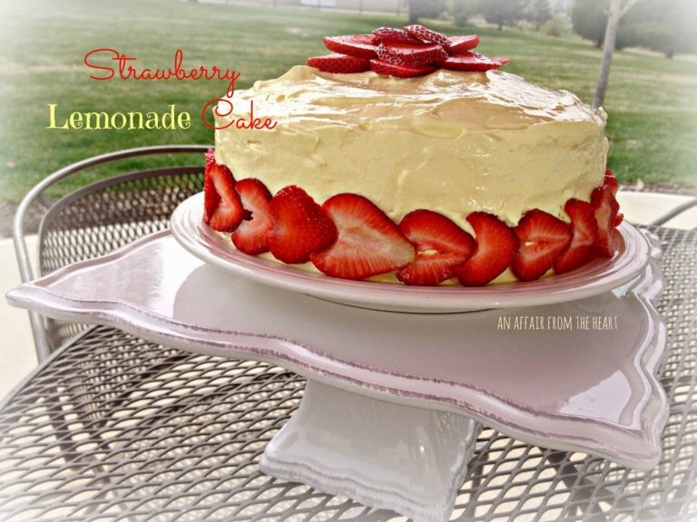 Strawberry Lemonade Cake