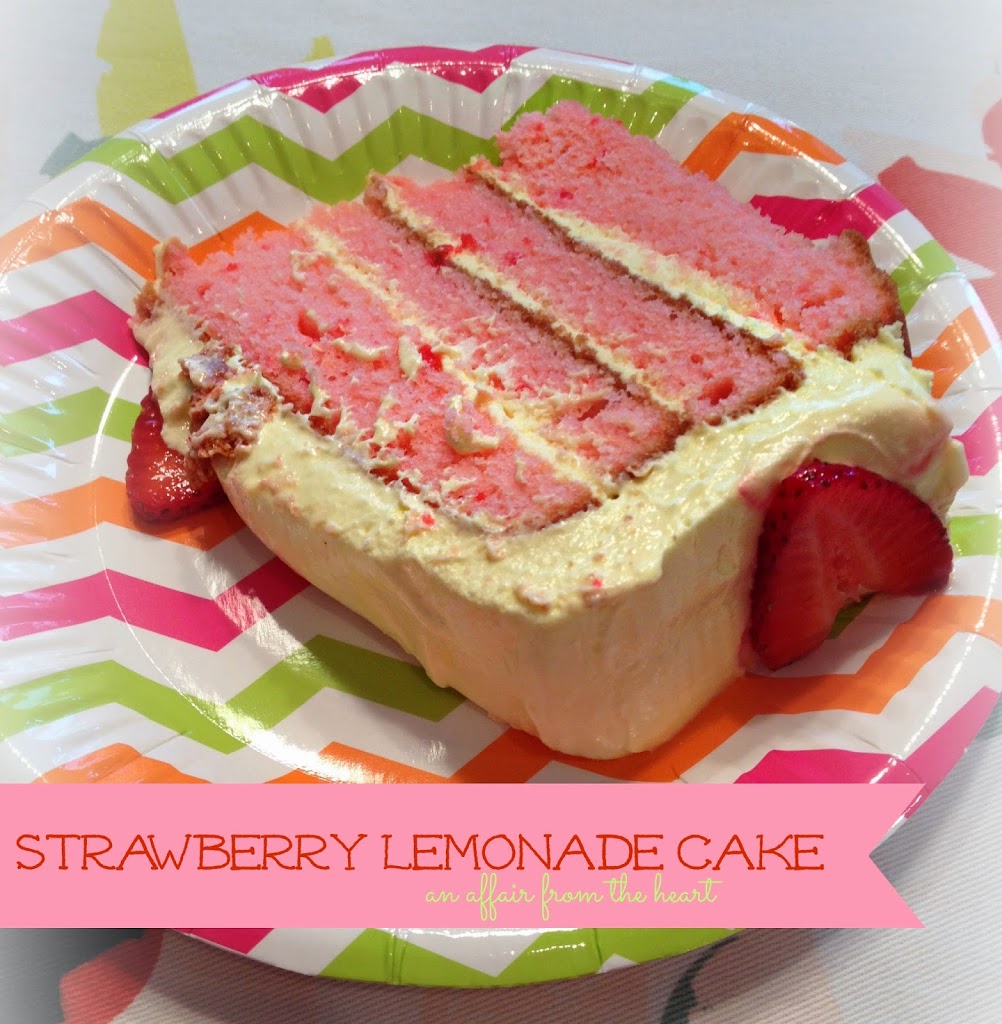 Strawberry Lemonade Cake