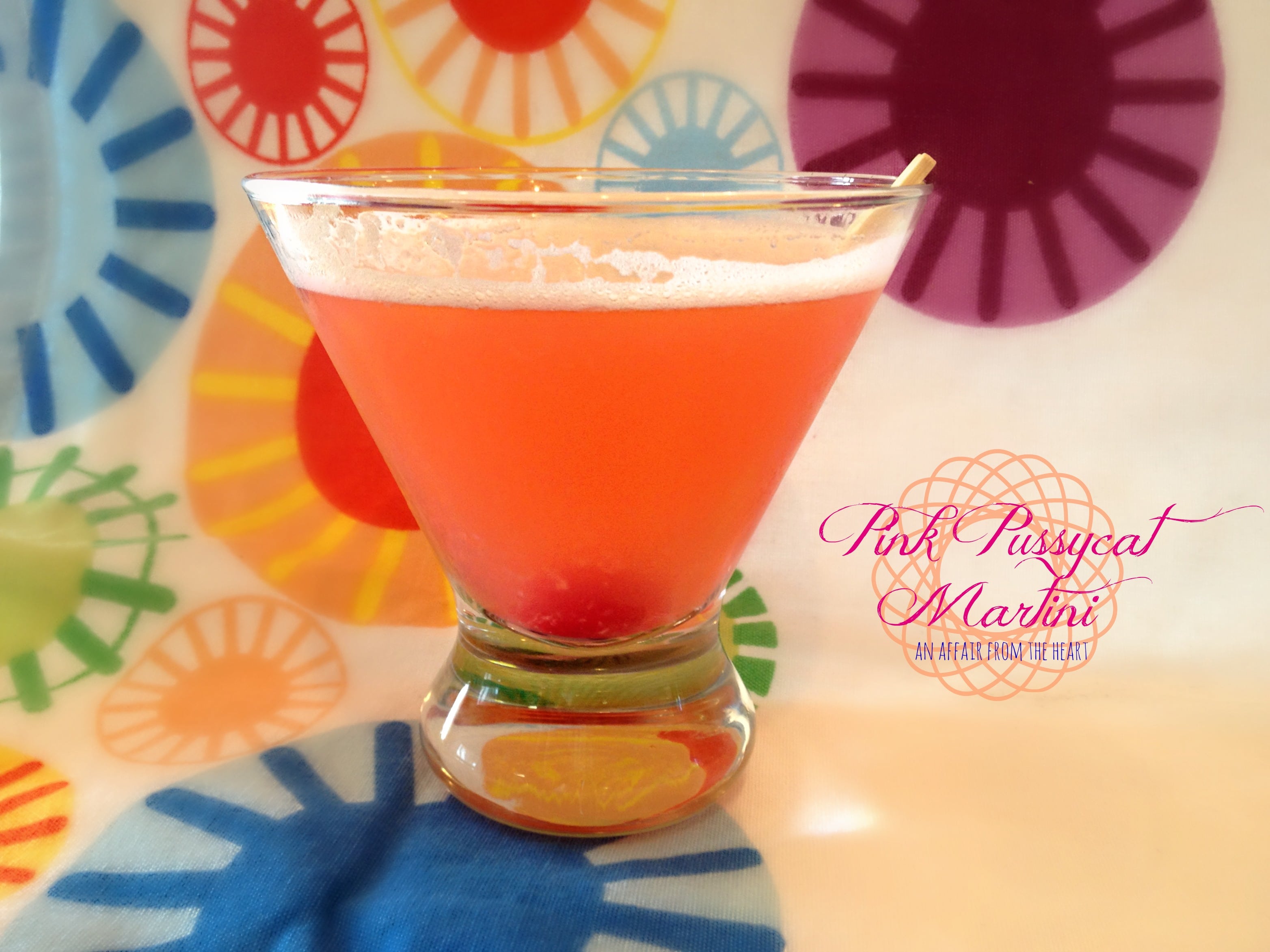 Pink Pussycat Martini