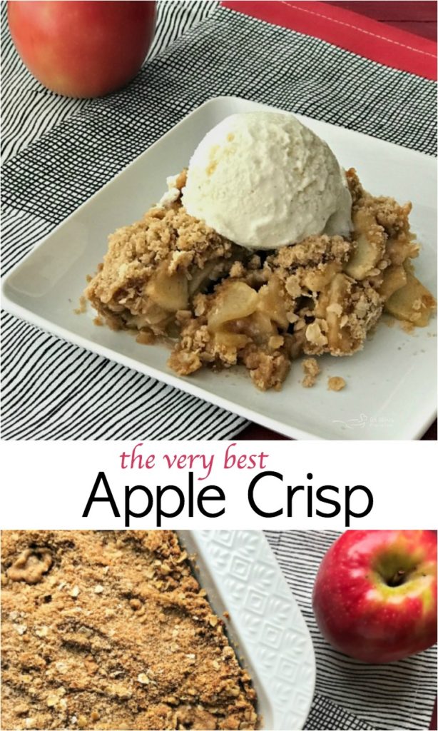 This Is The Very Best Apple Crisp Recipe. The Only One You Will Ever Need.