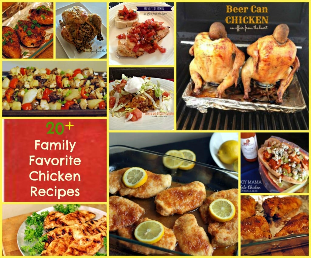 20+ family favorite chicken recipes