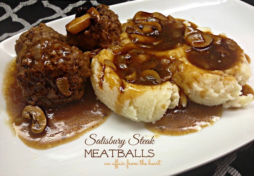 Salisbury Steak Meatballs