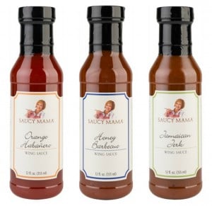 saucy mama wing sauce pack