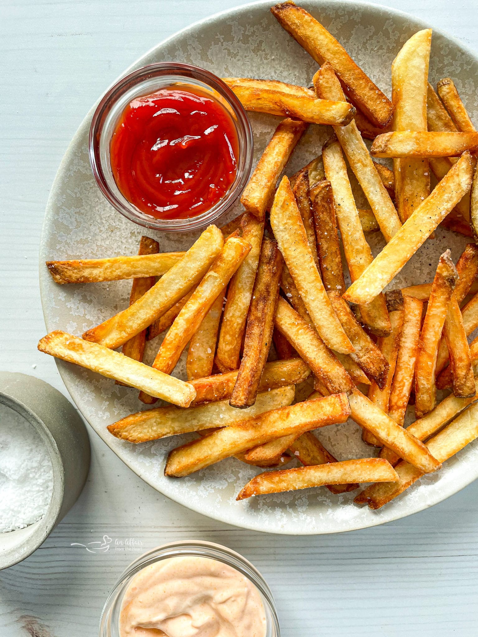 Homemade Double Fried French Fries