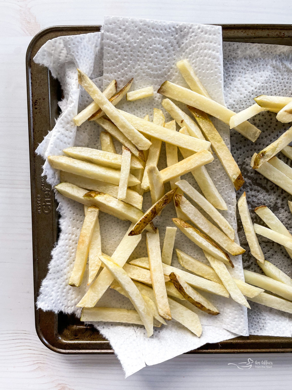 Homemade Double Fried French Fries