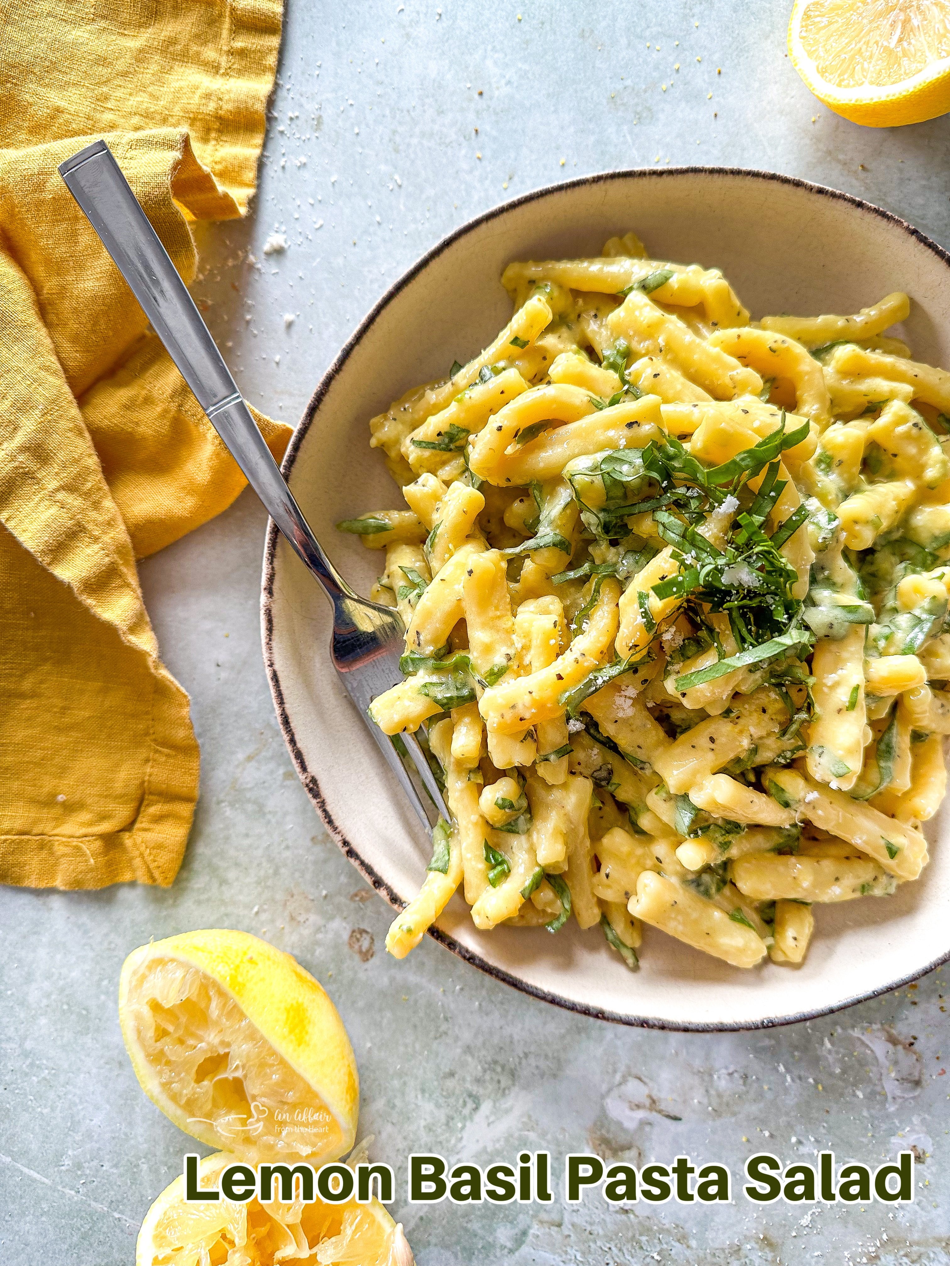 Lemon Basil Pasta