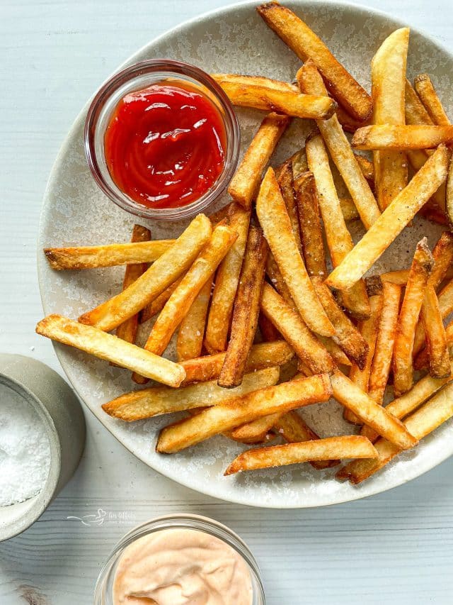 HOMEMADE DOUBLE FRIED FRENCH FRIES STORY