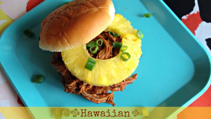 Hawaiian Bbq Chicken Sandwiches In The Crock Pot