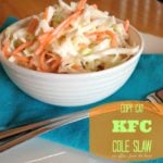 KFC COLESLAW