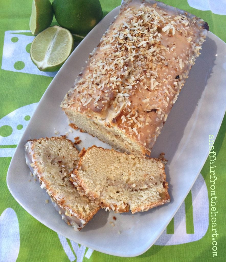 lime coconut bread