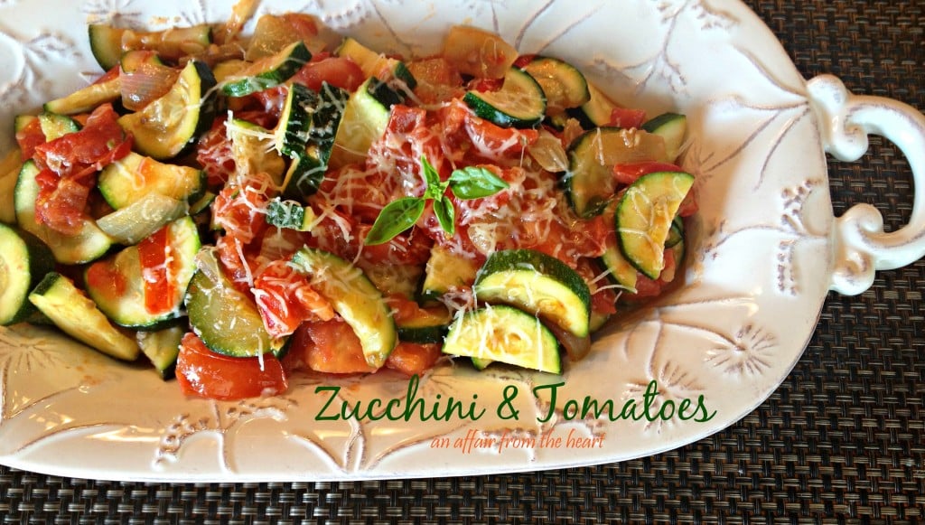 zucchini & tomatoes