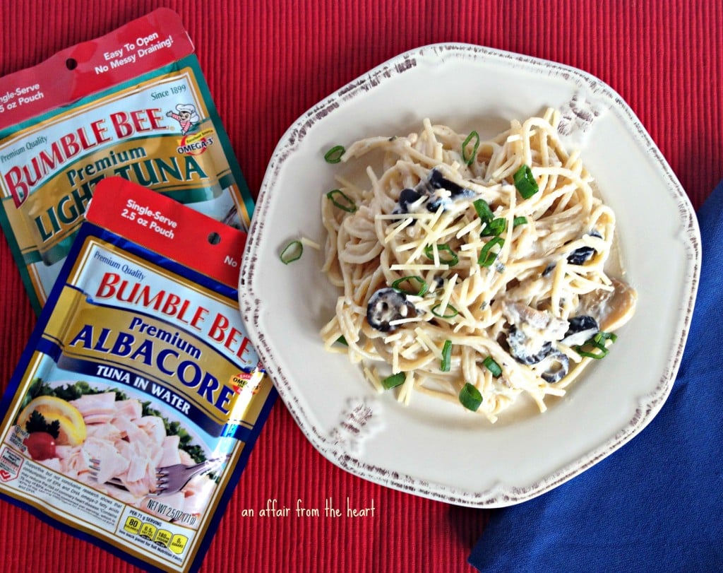 Bumble Bee Tuna Chicken Spaghetti #BumbleBeeB2S