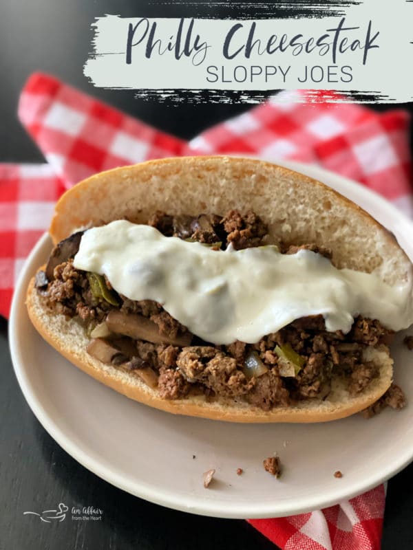 Philly Cheesesteak Sloppy Joe S A Sloppy Joe That Eats Like A Cheesesteak