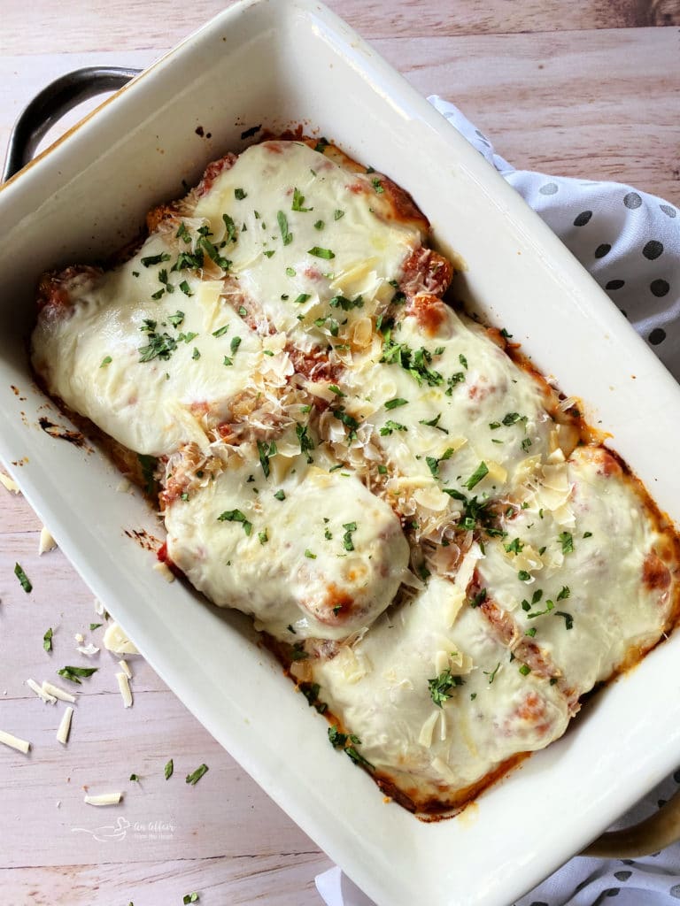 Easy Weeknight Chicken Parmesan Bake (5 ingredients)