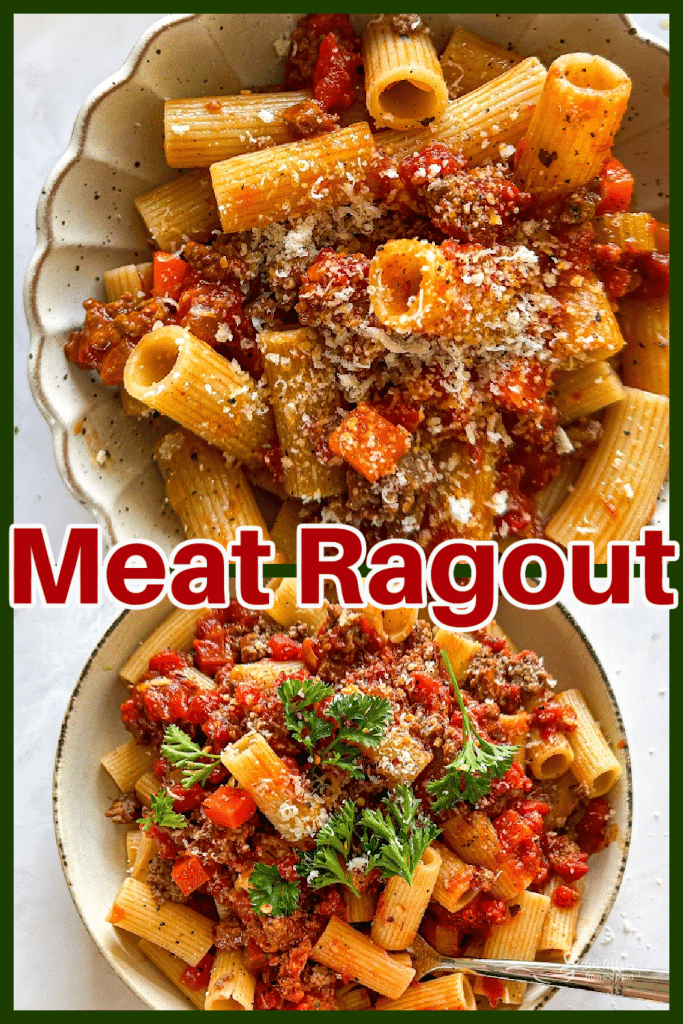 Easy Ground Beef Ragout Recipe (Comfort Food Classic)