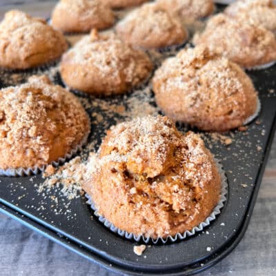 Pumpkin Spice Banana Muffins