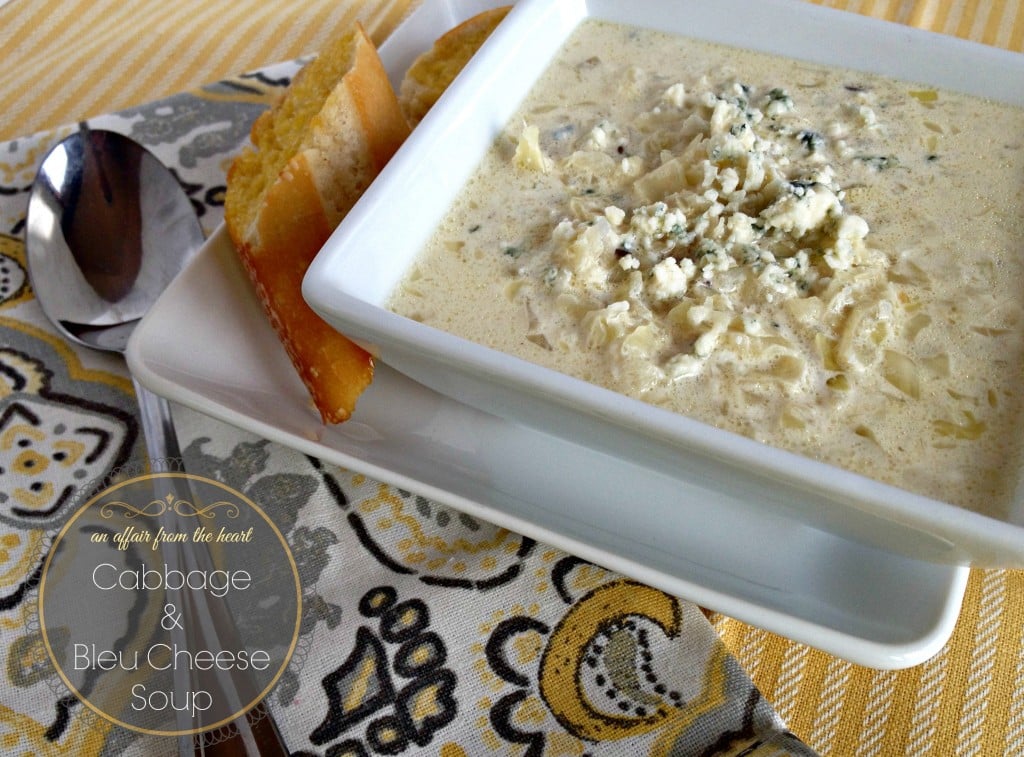 cabbage & Bleu Cheese Soup