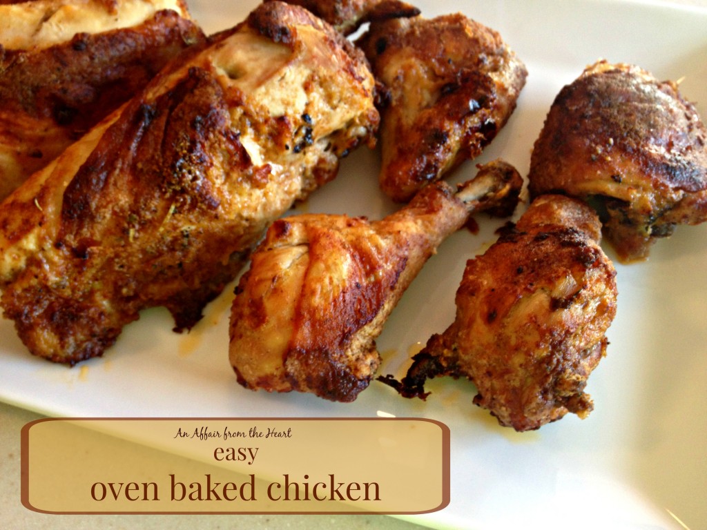 oven baked chicken