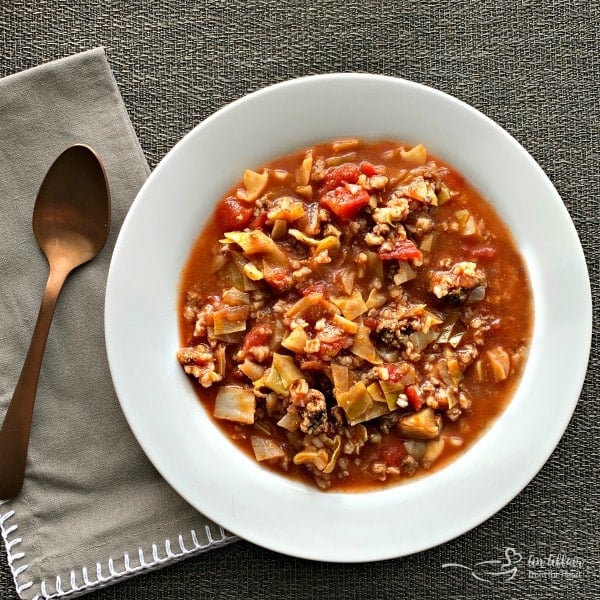 Cabbage Roll Soup - An Affair from the Heart
