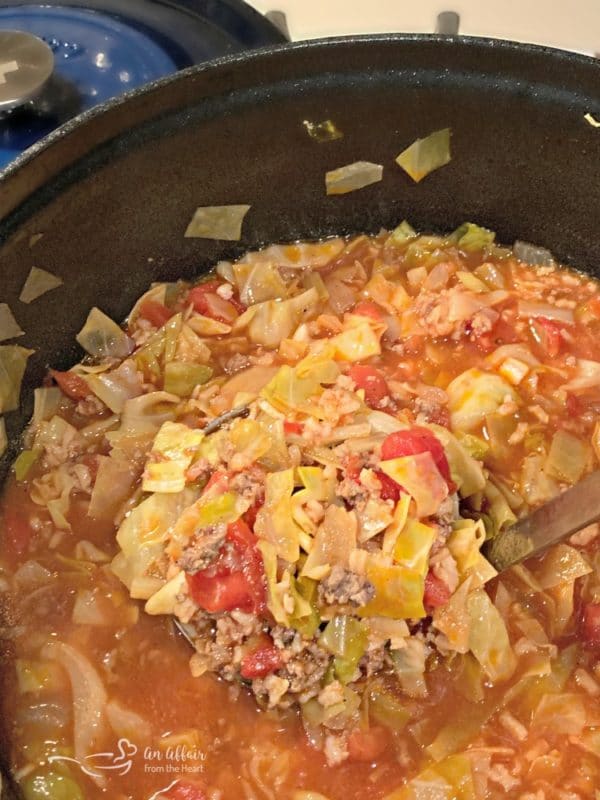 One Pot Cabbage Roll Soup
