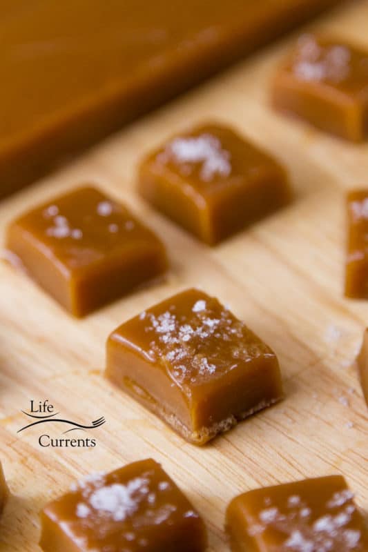 old fashioned caramels by life currents