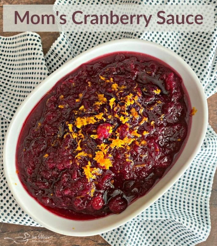 Mom's Cranberry Sauce