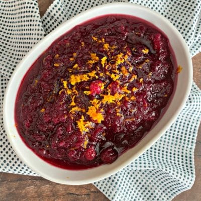 Mom’s Cranberry Sauce