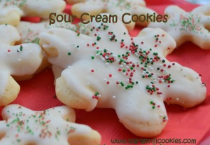 Sour Cream Cookies- Big Rigs and Lil Cookies