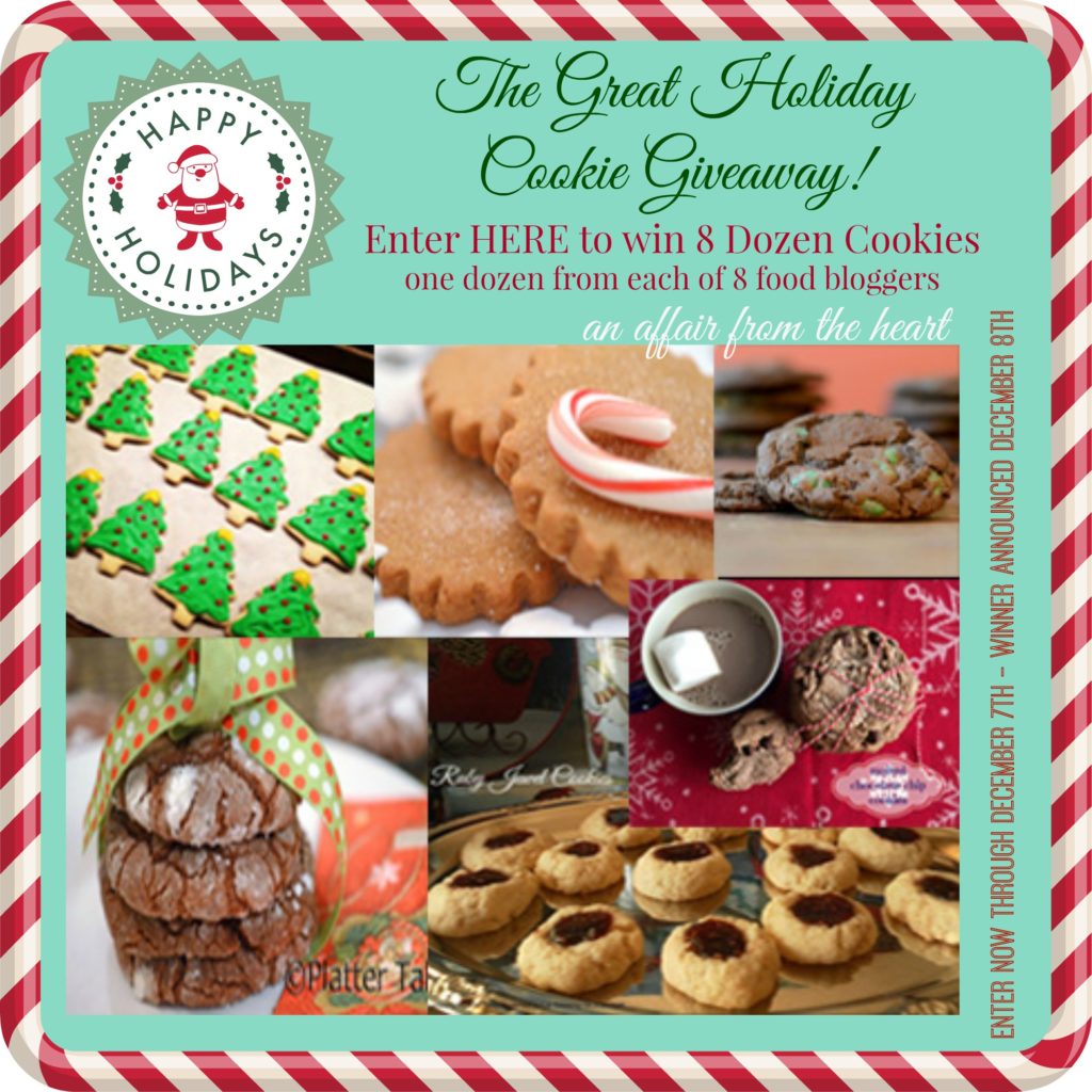 holiday cookie giveaway