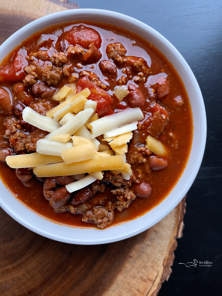 Three Bean Chili a Simple, from Scratch Chili Recipe