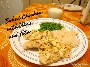 Baked Chicken Tenderloins with Wine and Feta Cheese - – Jessie Weaver The Vanderbilt Wife