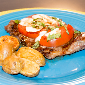 Caprese Steak - Sew You Think You Can Cook