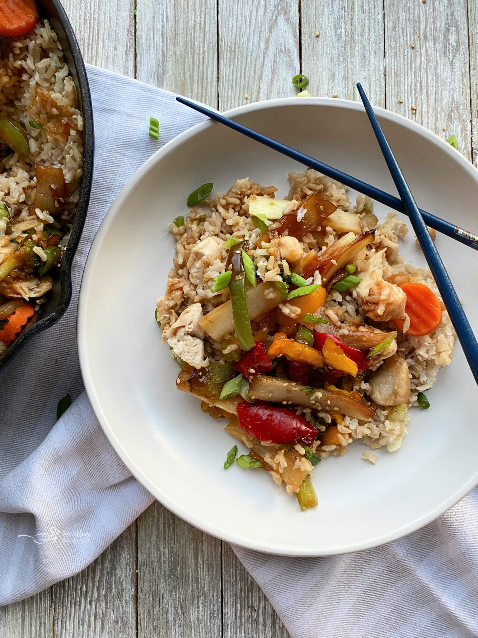 Teriyaki Chicken Casserole Recipe - simple, one pot meal