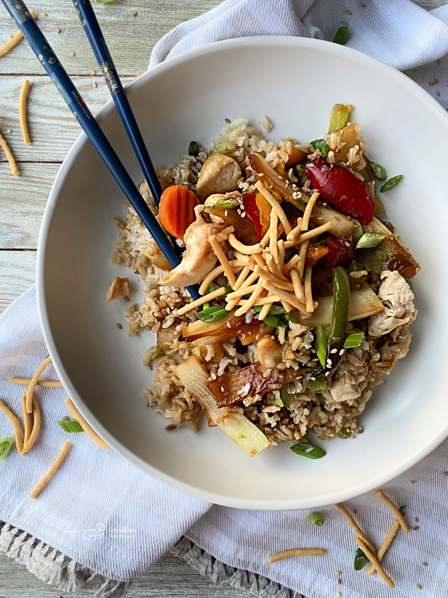 Teriyaki Chicken Casserole Recipe - simple, one pot meal