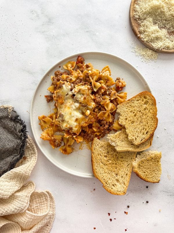 Easy Weeknight Lasagna Toss