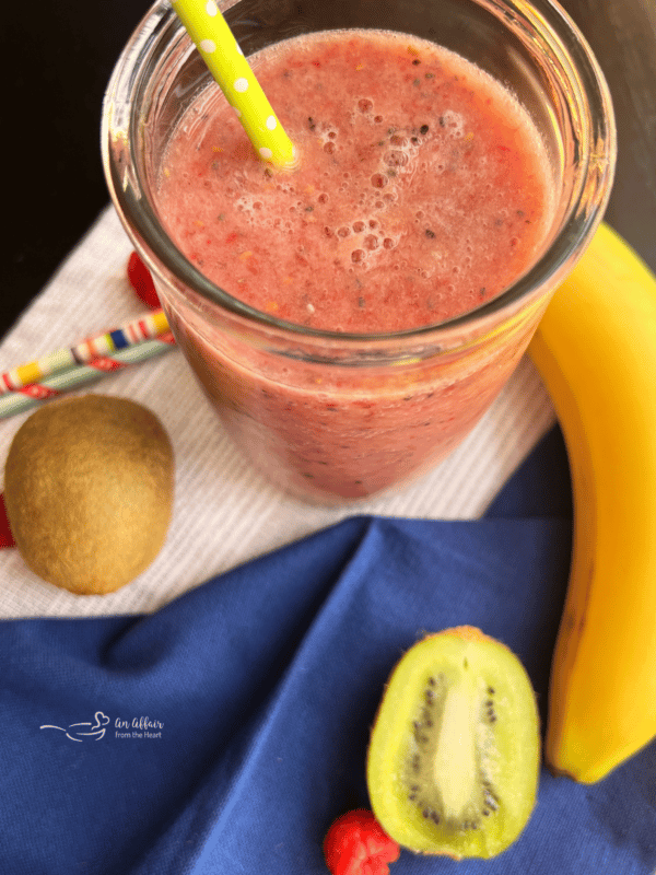 High Fiber Smoothie (Great for Gut Health!)