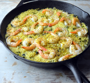 Lemon Shrimp Orzo -