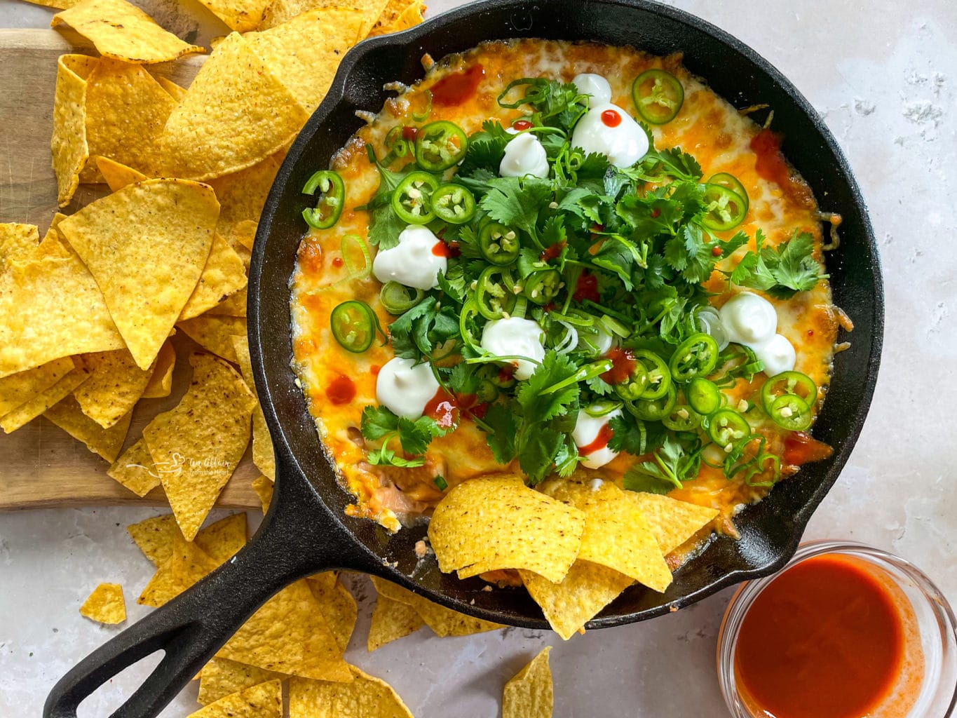 Mexican Restaurant Style Bean Dip