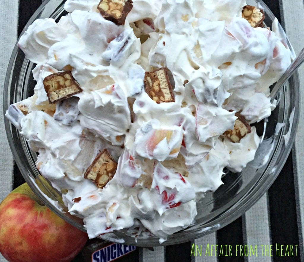 snicker apple salad