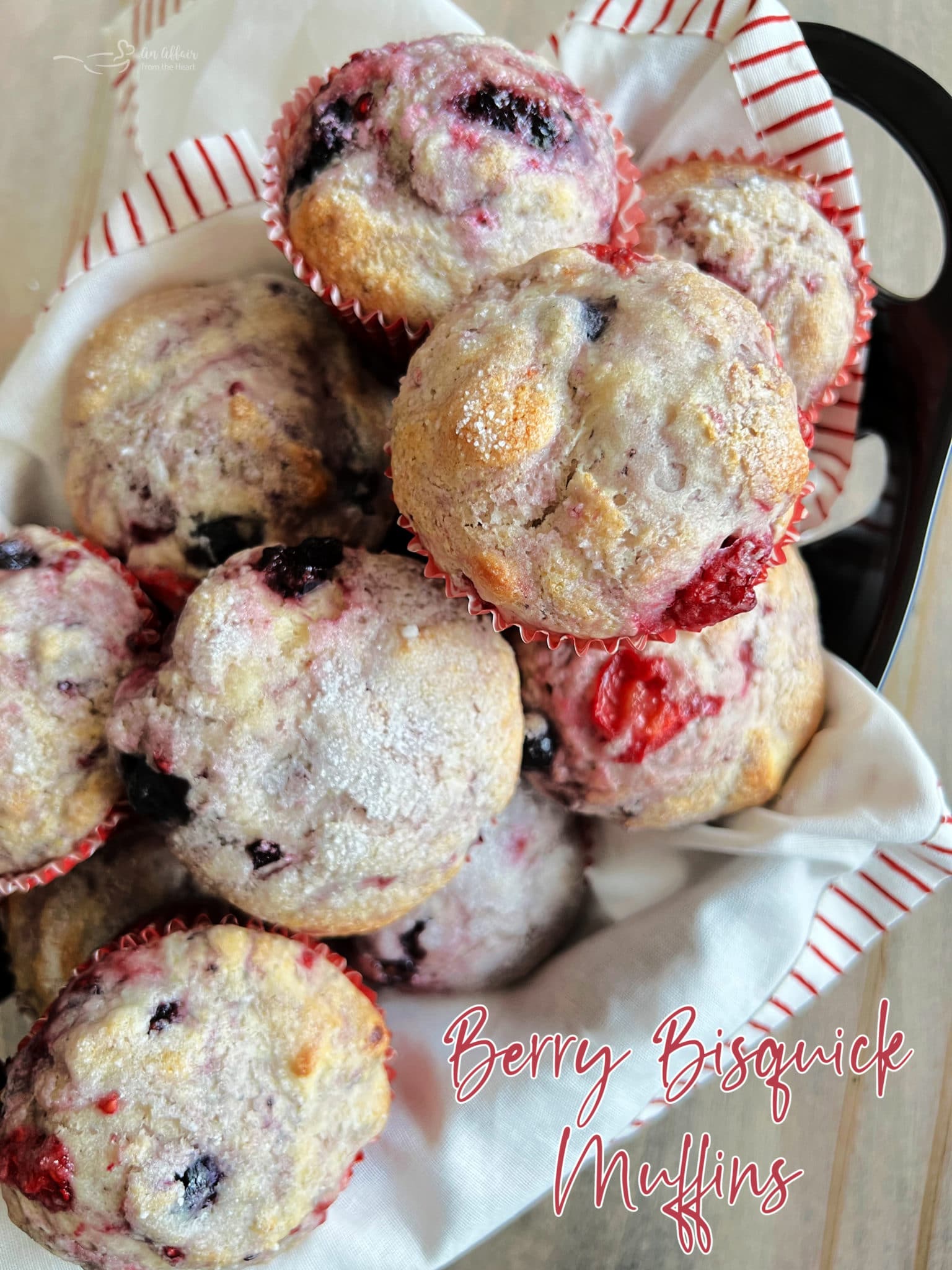 Easy Berry Bisquick Muffins