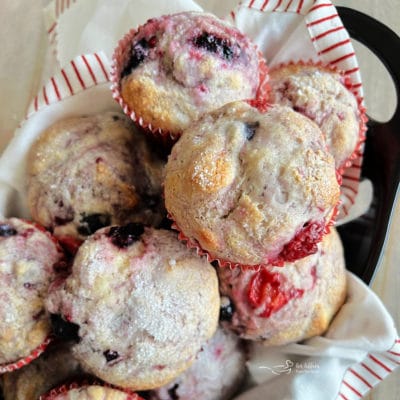Easy Berry Bisquick Muffins