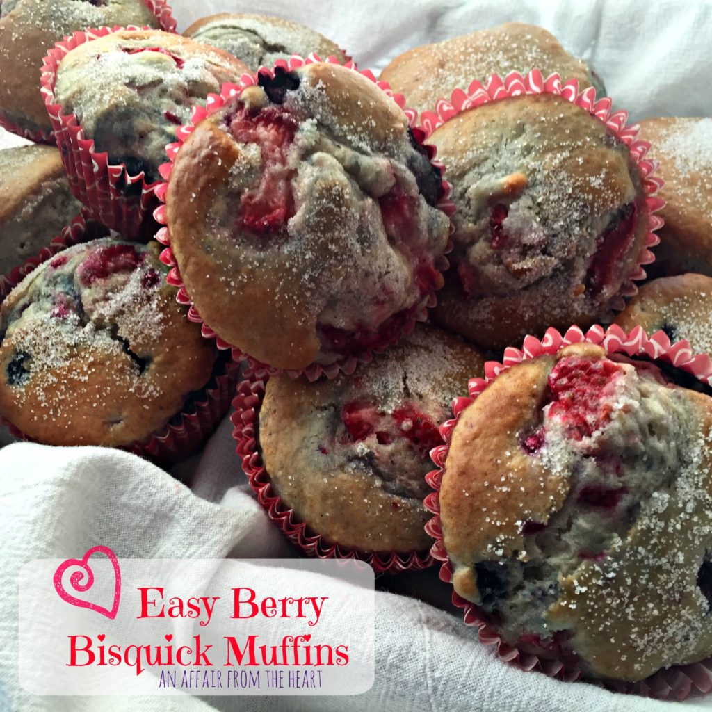 Easy Berry Bisquick Muffins