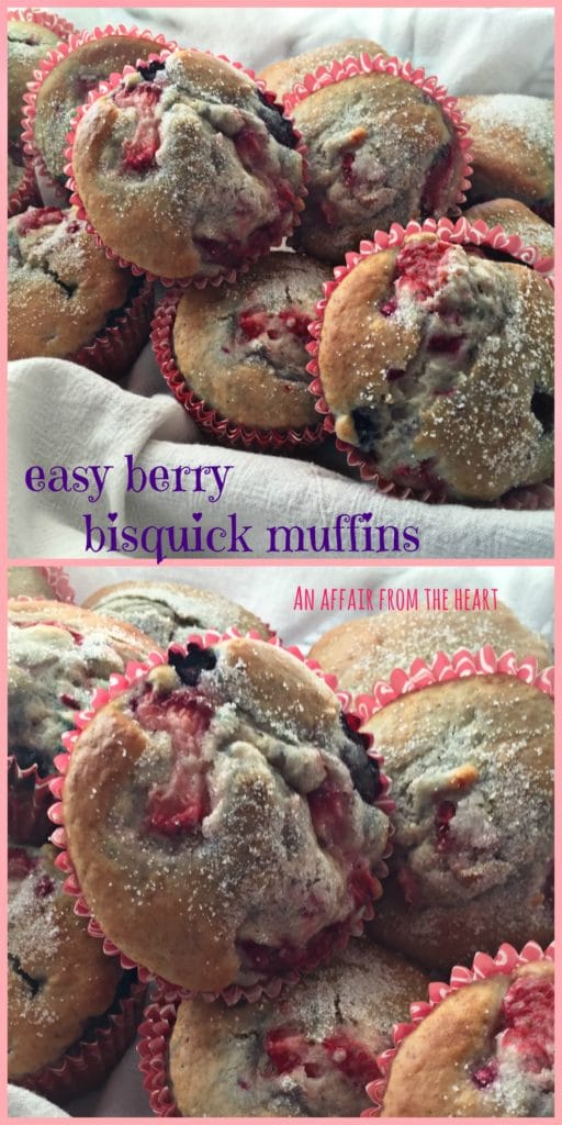 Easy Berry Bisquick Muffins 