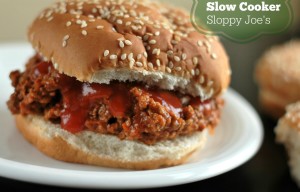 Slow Cooker Sloppy Joe's