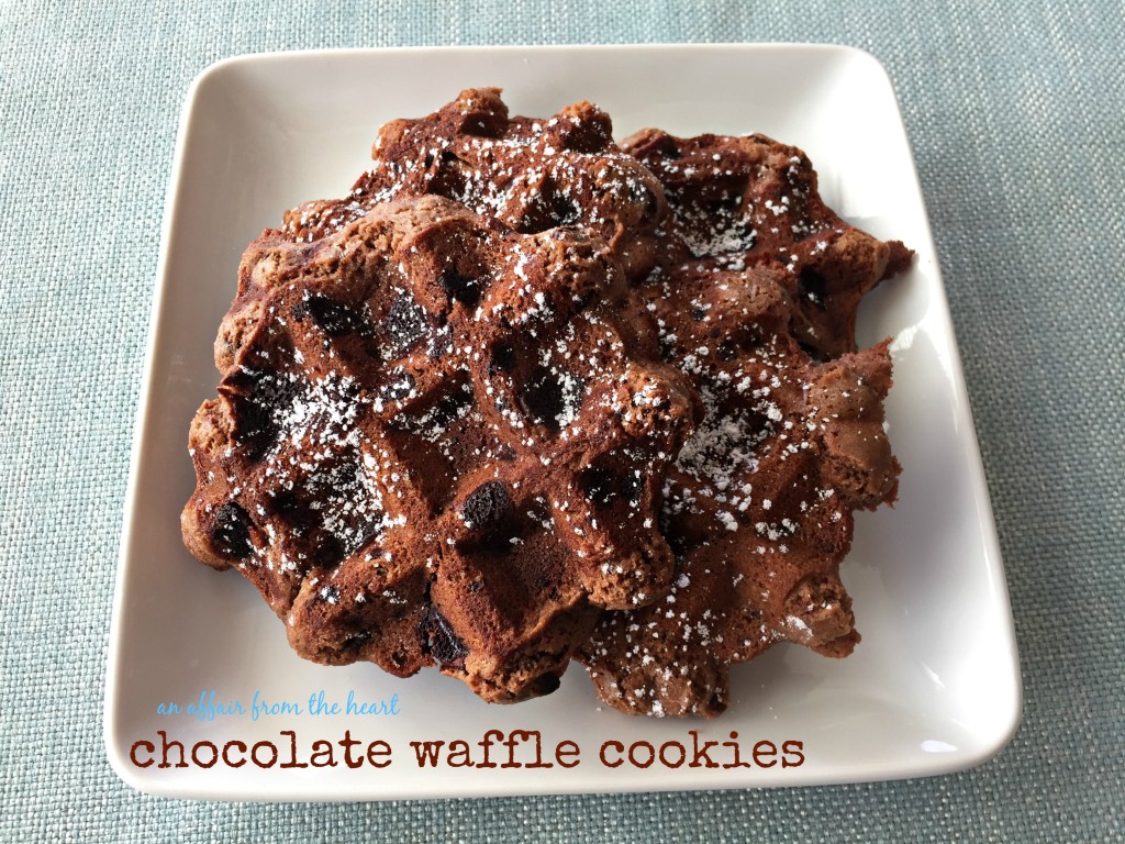 chocolate waffle cookies