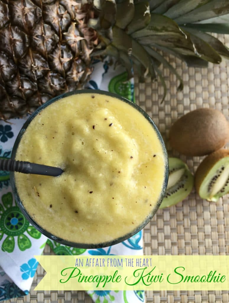 pineapple kiwi smoothie