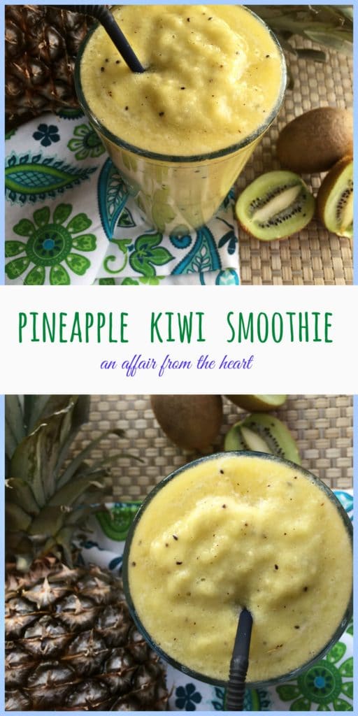 pineapple kiwi smoothie